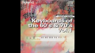 Roland Sample ArchivesProject Series LCDP09 Keyboards of the 60samp70s Vol1Roland Sxx CDROM [upl. by Elynad343]