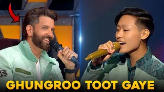 Ghungroo  Obom Tangu Performance Hrithik Roshan Arijit Singh Vishal amp Shekhar Reaction [upl. by Lyret358]