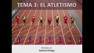 RESUMEN ATLETISMO  Educación Física [upl. by Pembrook]