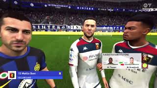 INTER vs GENOA 31 Serie A Round 27 Full Match  PS5™ 4K60 fc24 [upl. by Rizas27]