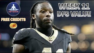 Episode 1022 NFL Week 11 Free Credits [upl. by Akemot]