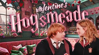 💕Hogsmeade Valentines 🧁☕️ Madam Puddifoots Tea Shop ⋆ Harry Potter inspired Ambience amp Soft music [upl. by Jayne759]