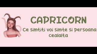 Capricorn  Ce simtiti voi simte si persoana cealalta  Dragoste 115 Martie 2024 [upl. by Amato]