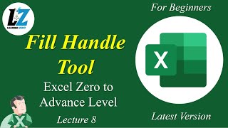 9 Fill Handle Tool  MS Excel  Zero to Advance excel teacher microsoft education computer [upl. by Mcconnell924]