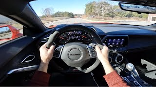 2024 Chevrolet Camaro 2SS POV Drive Impressions and ASMR [upl. by Misti]