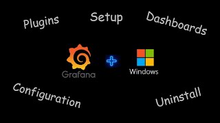 Setup Grafana in Windows [upl. by Ettigdirb608]