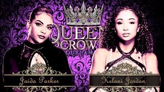 WWE2k24 Queens Crown Tournament Season 1 Quarter Final Match 2 Jaida Parker vs Kelani Jordan [upl. by Lizbeth]