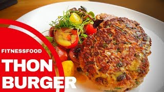 Thon Burger Fitness Food Rezept [upl. by Thema732]