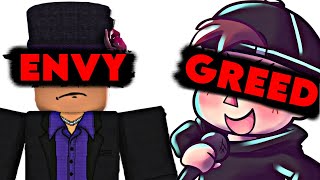 The 7 Deadly Sins As Roblox YouTubers [upl. by Athey398]