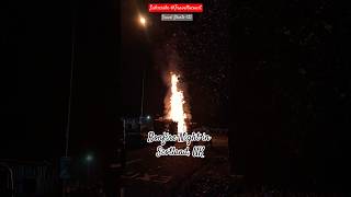 TS 132  Bonfire Night Scotland UK bonfire scotland travelvlog fireworks [upl. by China]