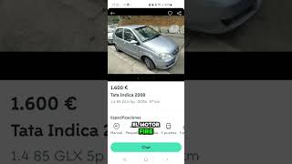 Etiqueta C hiperbarato 😱 Analizando coches de Wallapop 11 tata fiat madrid barcelona [upl. by Ecneret]