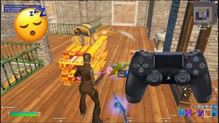 PS4 Controller 🎮 Smooth 😴 Fortnite Tilted Zone Wars Gameplay [upl. by Yale426]