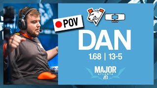 dan POV  Virtus Pro v Dplus  Major Atlanta  Playoffs Day 3 [upl. by Galatia]