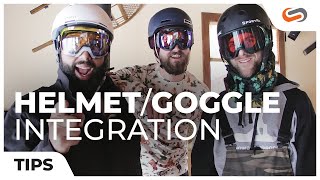 Snowboarding Helmet and Goggle Integration  From Dad to Rad  SportRx [upl. by Warrick]