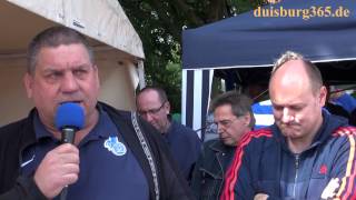 Udo Kirmse und Andreas Ruettgers informieren MSV Fans ueber Stand des LizenzVerfahrens für Liga 3 [upl. by Isaiah]