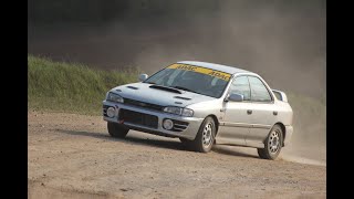 Launch Control Test with Ecumaster EMU Classic in Subaru Impreza GC8 Rallycar [upl. by Neenad]