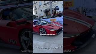 🔥Ferrari Daytona SP3 Monaco monaco billionaires supercars carspotting ferrari shorts [upl. by Donny]