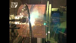 Hybrid laserarc girth welding of pipeline steel [upl. by Marinna]