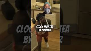 Clock that tea Shamar Green screen bandit strikes shorts funny reaction [upl. by Yxor]