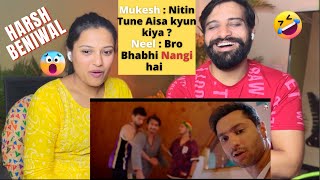 Veer Vs Heer Return Pt 2  Harsh Beniwal  REACTION  Funkie Couple Vlogs [upl. by Ojiram726]