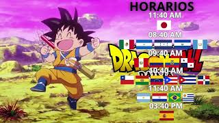 Dragon Ball Daima horarios y fecha de estreno dragonball sparkingzero [upl. by Lail181]