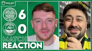 “We were back to our absolute best”  Celtic 60 Aberdeen  Match Reaction [upl. by Eelynnhoj]