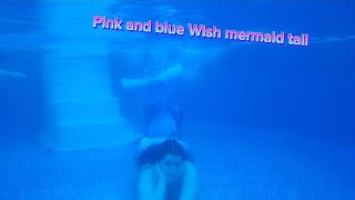 Pink and blue Mermaid tail [upl. by Arama]