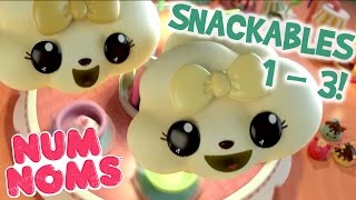 Num Noms  Snackables Compilation  Webisodes 1 – 3 [upl. by Airda171]