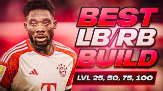 BEST FULLBACK LBRB BUILD FOR LVL 255075 amp 100  EAFC 24 Clubs [upl. by Addi]