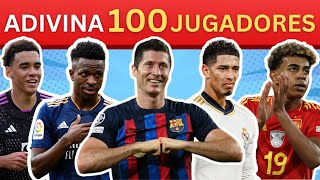 🤔⚽¡Adivina 100 Jugadores de Fútbol en 3 segundos cada uno Quiz Futbolistas [upl. by Lyndsey309]