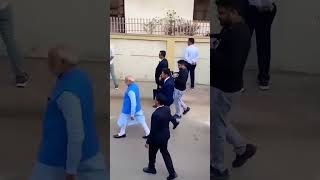 Grand entry of PM Narendra Modi❣️❣️🥀🥀💯💯 pmmodi shorts trending viralshort viralvideo views [upl. by Noyad]