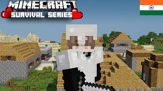 My First Minecraft Survival World  minecraft survival series ep 1 java edition [upl. by Tilly800]