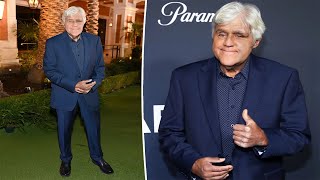 Jay Leno hits red carpet in Las Vegas with swelling bruises after nasty fall [upl. by Beare]