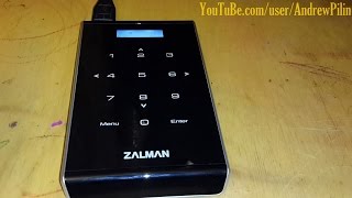 SATA HDD Box ZALMAN ZMVE400 обзор [upl. by Luz]