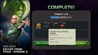 Escape From titan Episode 2  Marvel Contest of Champions [upl. by Alaik881]