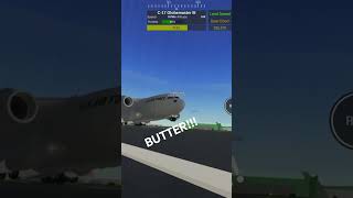 First landing with the C17Globemaster  firstlanding c17globemaster [upl. by Mora709]