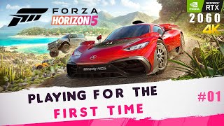 PLAYING FORZA HORIZON FOR THE FIRST TIME  RTX 2060 6GB 4K ULTRA GRAPHICS [upl. by Clippard]