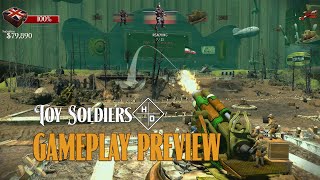 Toy Soldiers HD  Gameplay preview [upl. by Naerol]