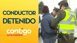 CONDUCTOR DETENIDO Hallaron auto con 430 multas y encargo de robo  Contigo en la Mañana [upl. by Eugenie67]