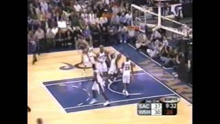 Chris Webber Sacramento Kings Mix  Kings VS Wizards 20030402 [upl. by Ahsaz348]