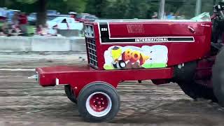 Tractor pulling at the WEBSTER county fair International Tractor ￼￼allischamers ford johndeere [upl. by Rhoades41]