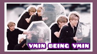 VMIN Being VMIN  BTS Taehyung and Jimin Moments [upl. by Lanza]