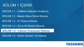 MotoSim EGVRC  3 eksen pozisyoner ekleme  Adding 3 axis positioner ADVANCED  No15 [upl. by Spencer]