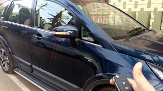 TATA hexa 2020 outer rare view mirror ORVMauto folding with new Body Control Module  BCM update [upl. by Aihsetel812]