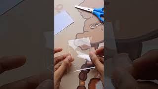 DIY Mini 3 ring Binder for journaling  Mini 3 ring binder making easy [upl. by Kira]