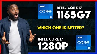 Intel Core i7 1165G7 vs Intel Core i7 1280P Comparison [upl. by Arytahs]