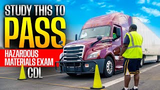 CDL Hazmat Test Questions and Answers Guide CDL 2024 [upl. by Candice]