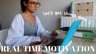 📘 50 MIN REAL TIME MOTIVATION study with me [upl. by Etnahsal419]