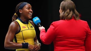 Coco Gauff Criticizes USTA Over Hideous and Foul Australian Open Social Media Post [upl. by Ailedua]