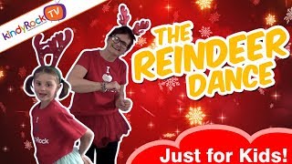 The Reindeer Dance  Body Movement Christmas Song for Kids [upl. by Oflodur]